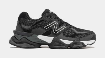 Shoe Palace Exclusive 9060 Mens Running Shoes (Black/Silver)