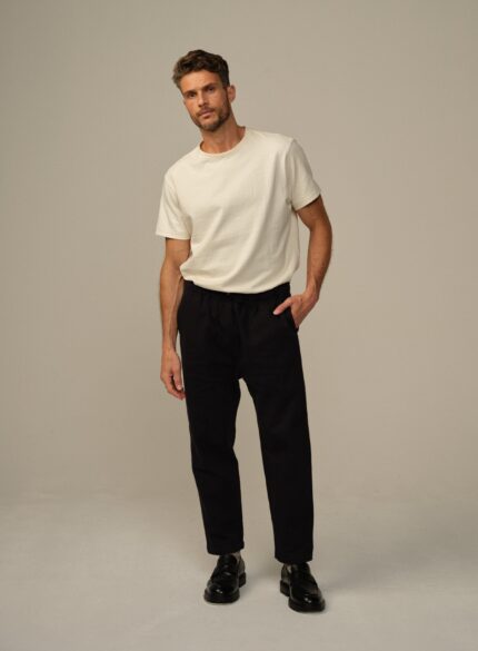 Haruto Drawstring Japanese Flannel Pant - Final Sale
