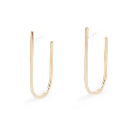 Mana Made Horseshoe Hoop Earrings