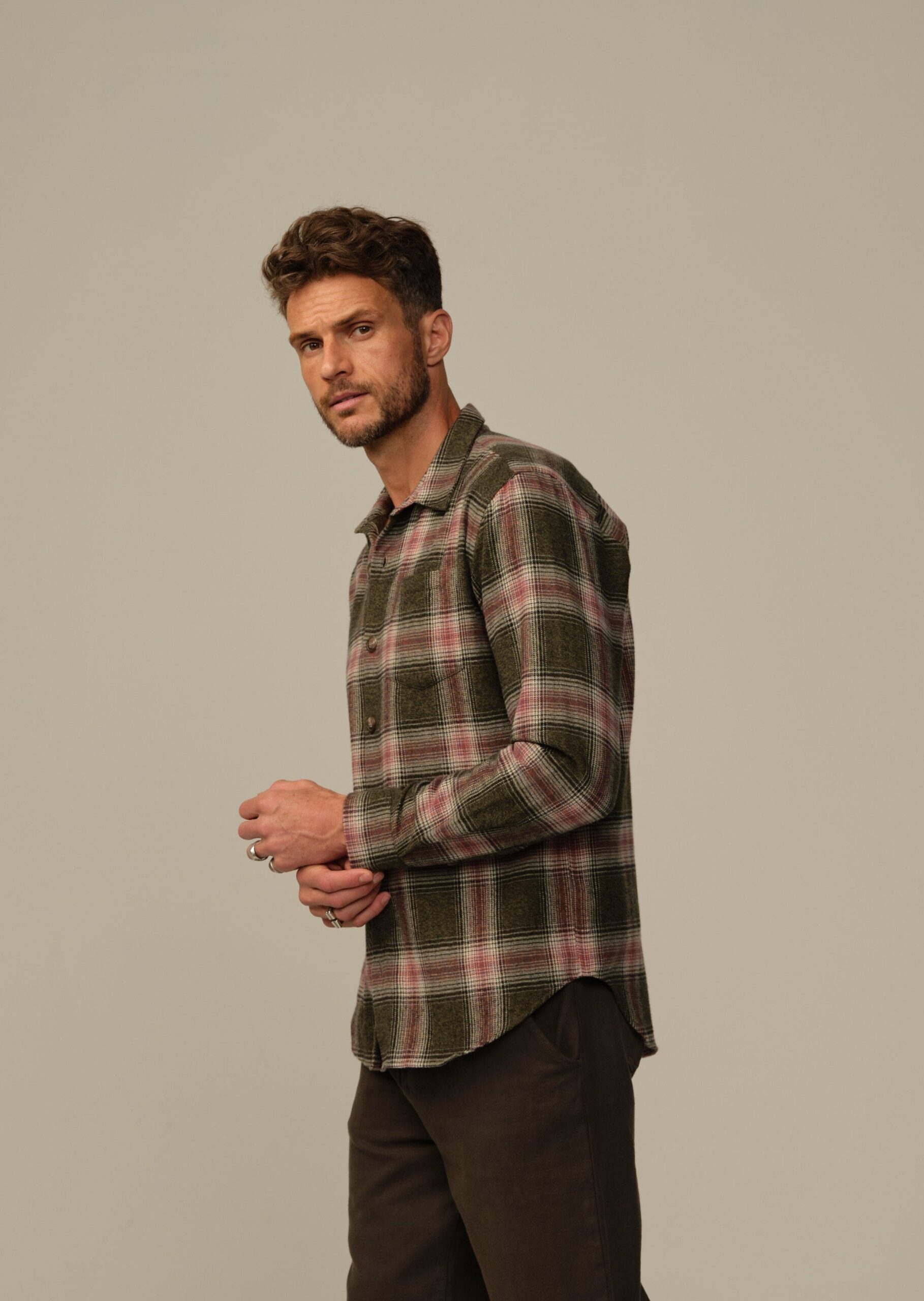 Men's Accord Japanese Cotton Flannel Shirt - Final Sale - Image 10
