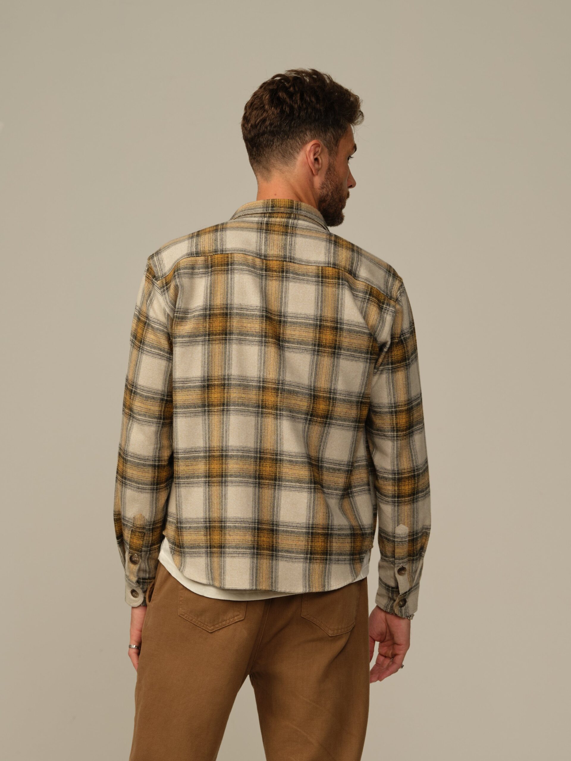 Men's Accord Japanese Cotton Flannel Shirt - Final Sale - Image 7