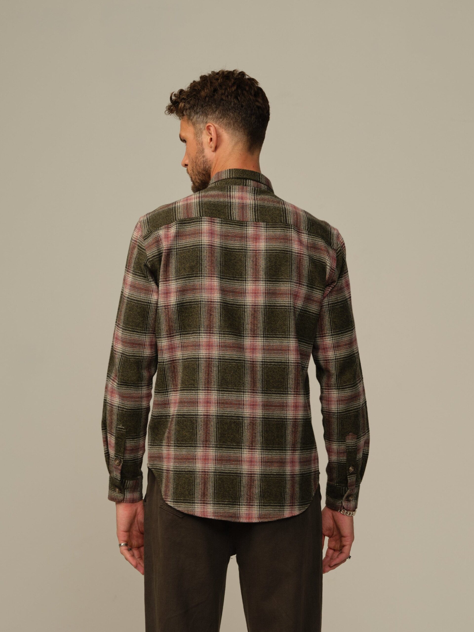 Men's Accord Japanese Cotton Flannel Shirt - Final Sale - Image 12