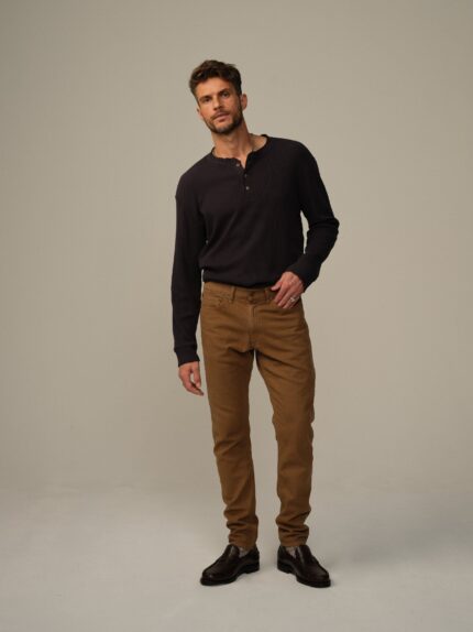 Men's Bowie Jean in Garment Dyed Recycled Cotton - Final Sale