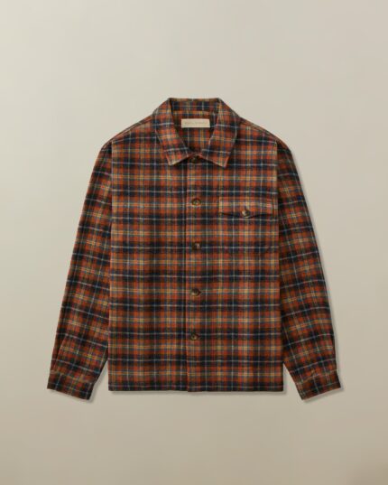 Men's Cameron Overshirt in Japanese Tweed