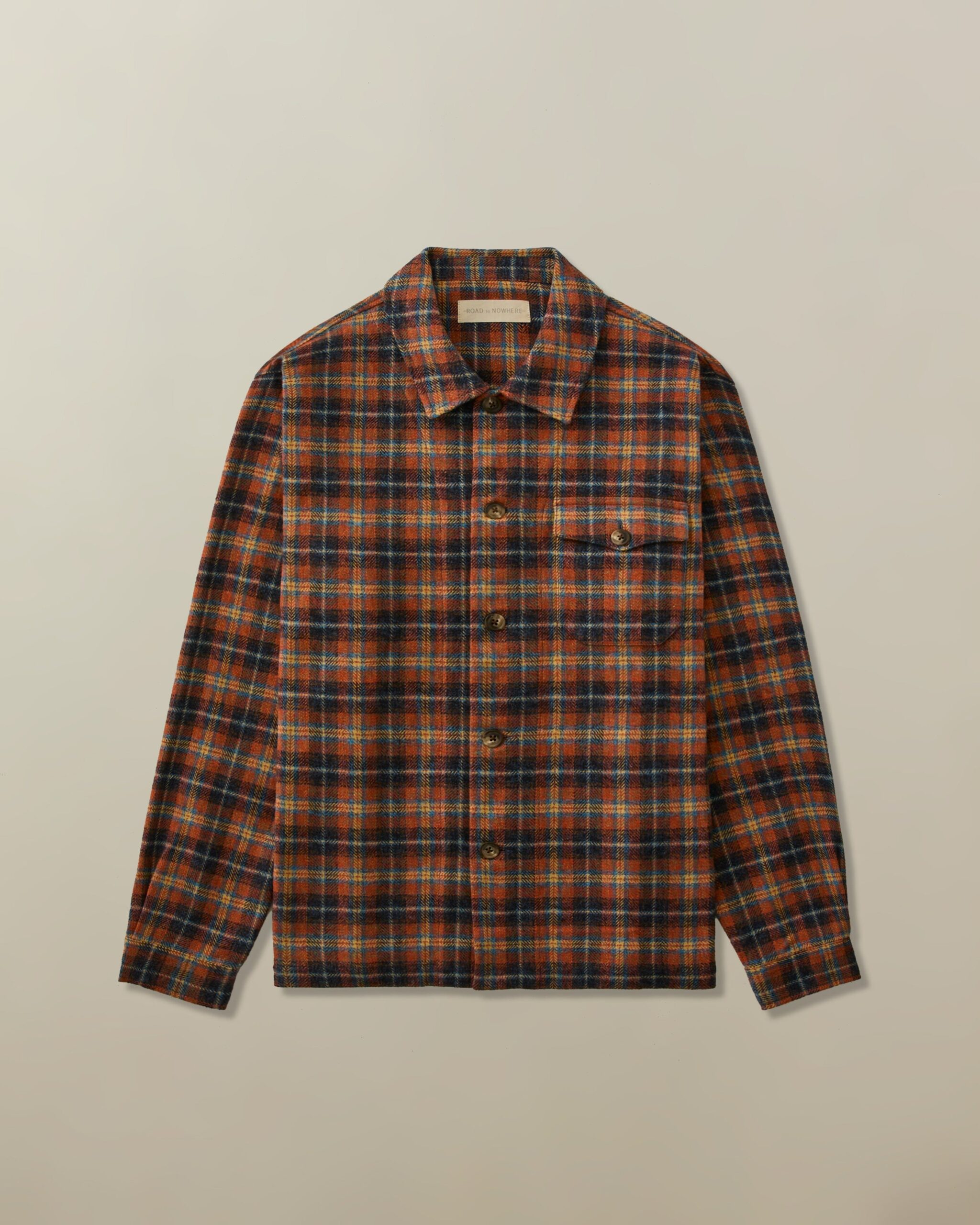 Men's Cameron Overshirt in Japanese Tweed