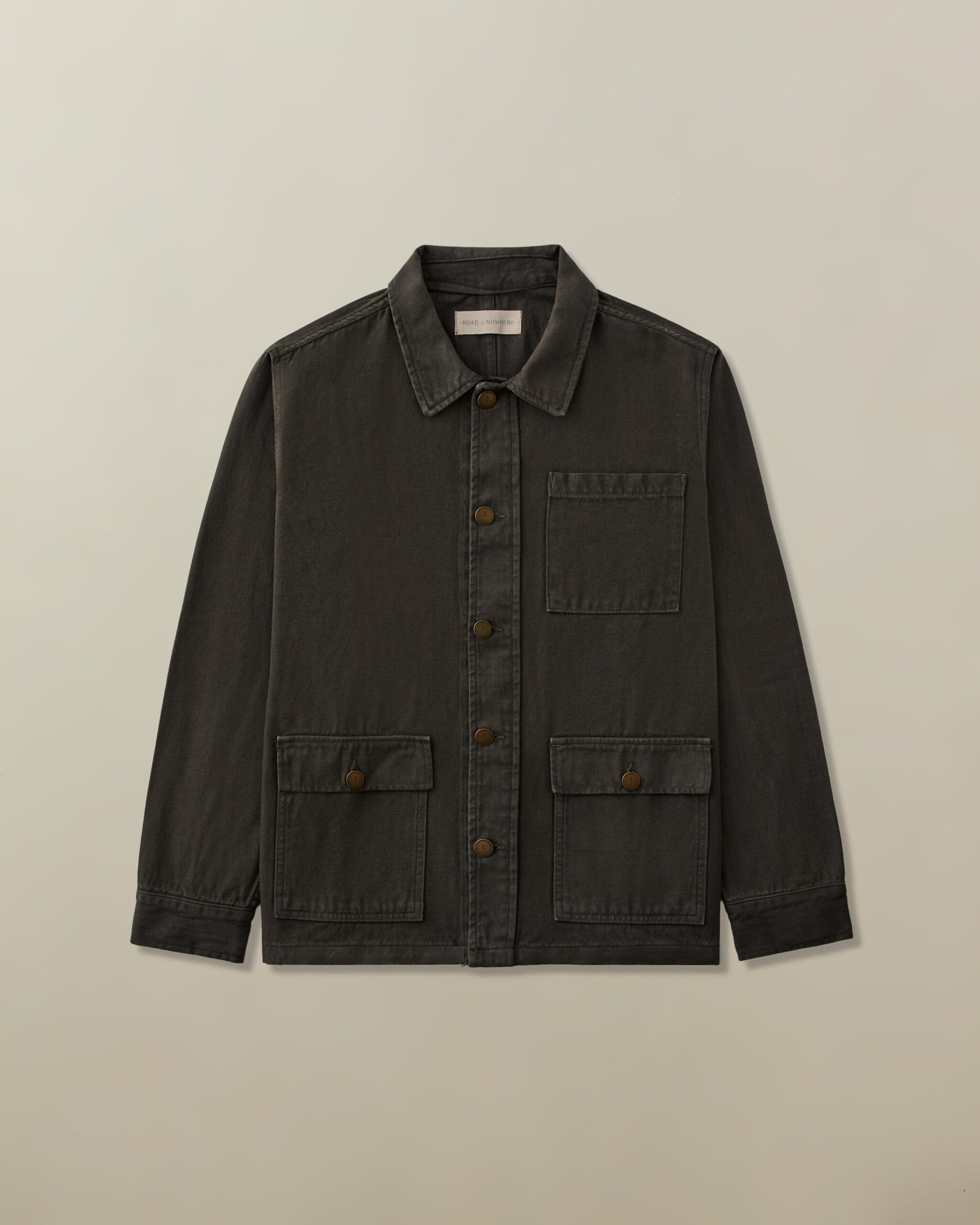 Men's Maverick Jacket in Garment Dyed Recycled Cotton