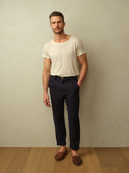 Men's Tonga Trouser in Linen - Final Sale