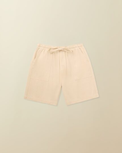 Men’s Wharf Drawstring Short in Garment Dyed Recycled Cotton