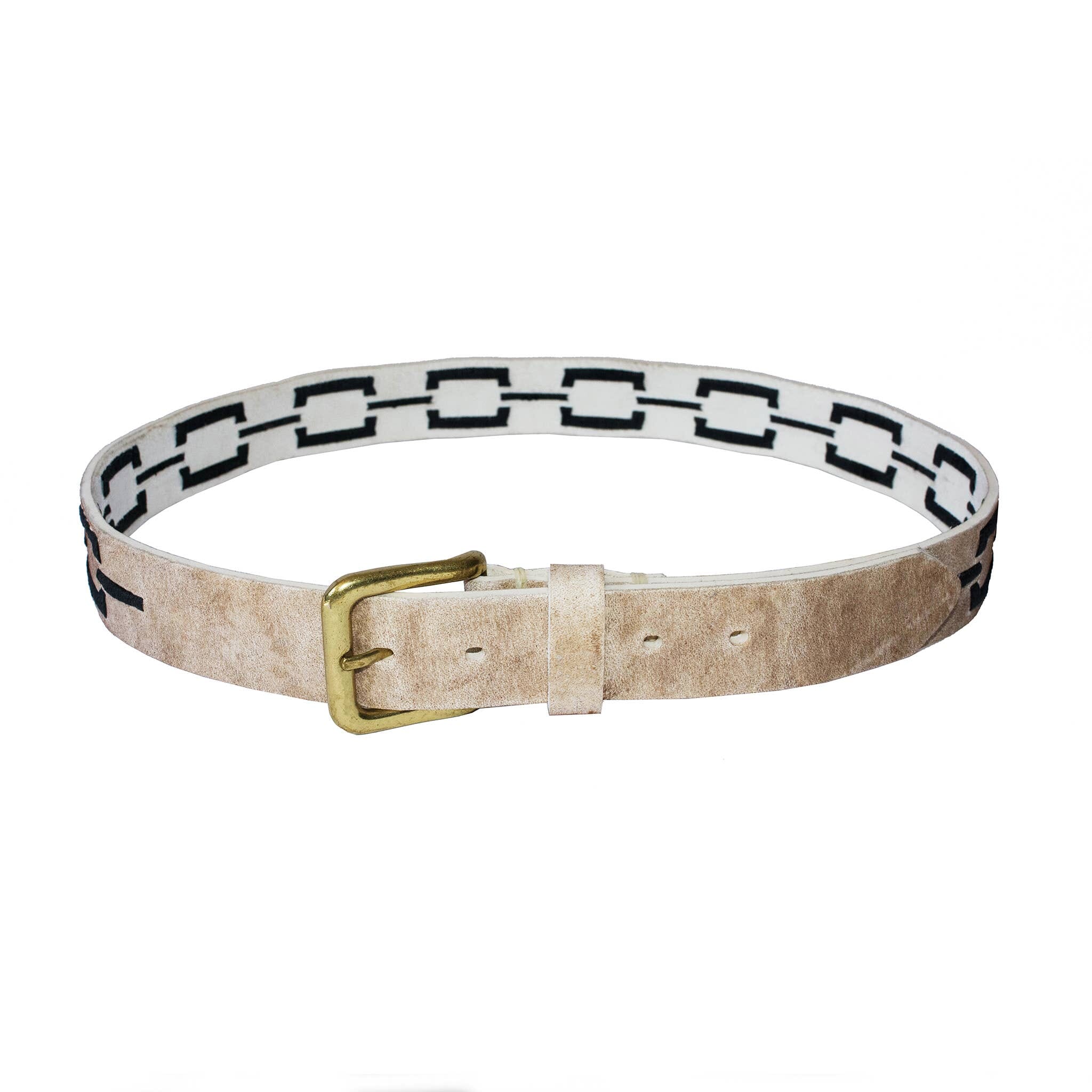 Stick & Ball - Correntino Polo Belt - Rawhide/Black