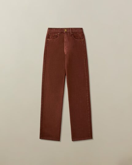 Women's Aiden Jean in Garment Dyed Recycled Cotton