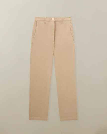 Women's Cass Pant in Garment Dyed Japanese Twill