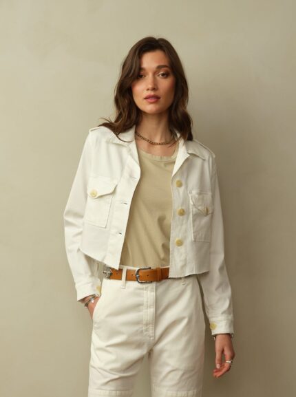 Women's Cropped Blaven Japanese Twill Jacket  - Final Sale