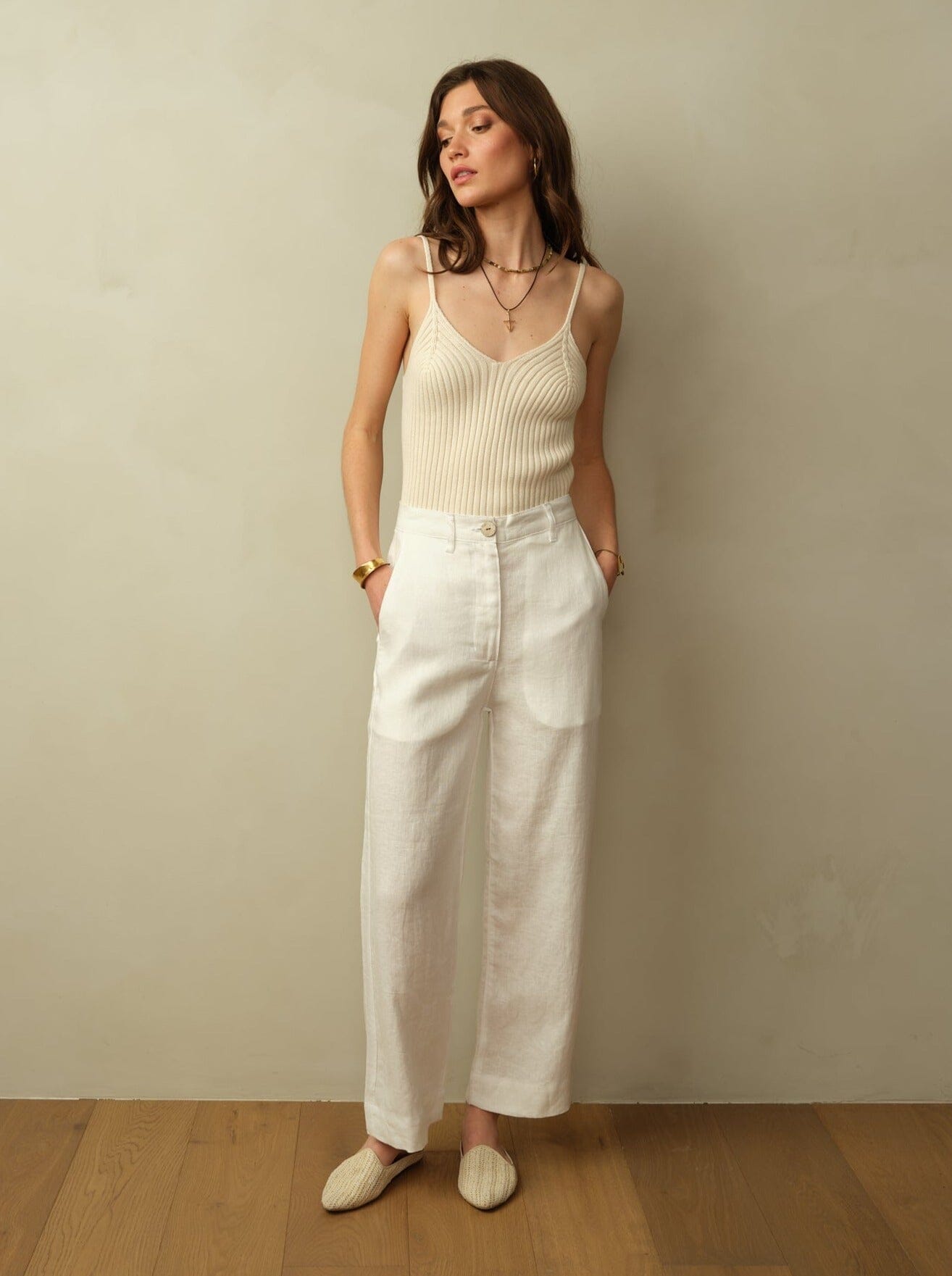 Women's Mallorca Linen Culotte - Final Sale - Image 5
