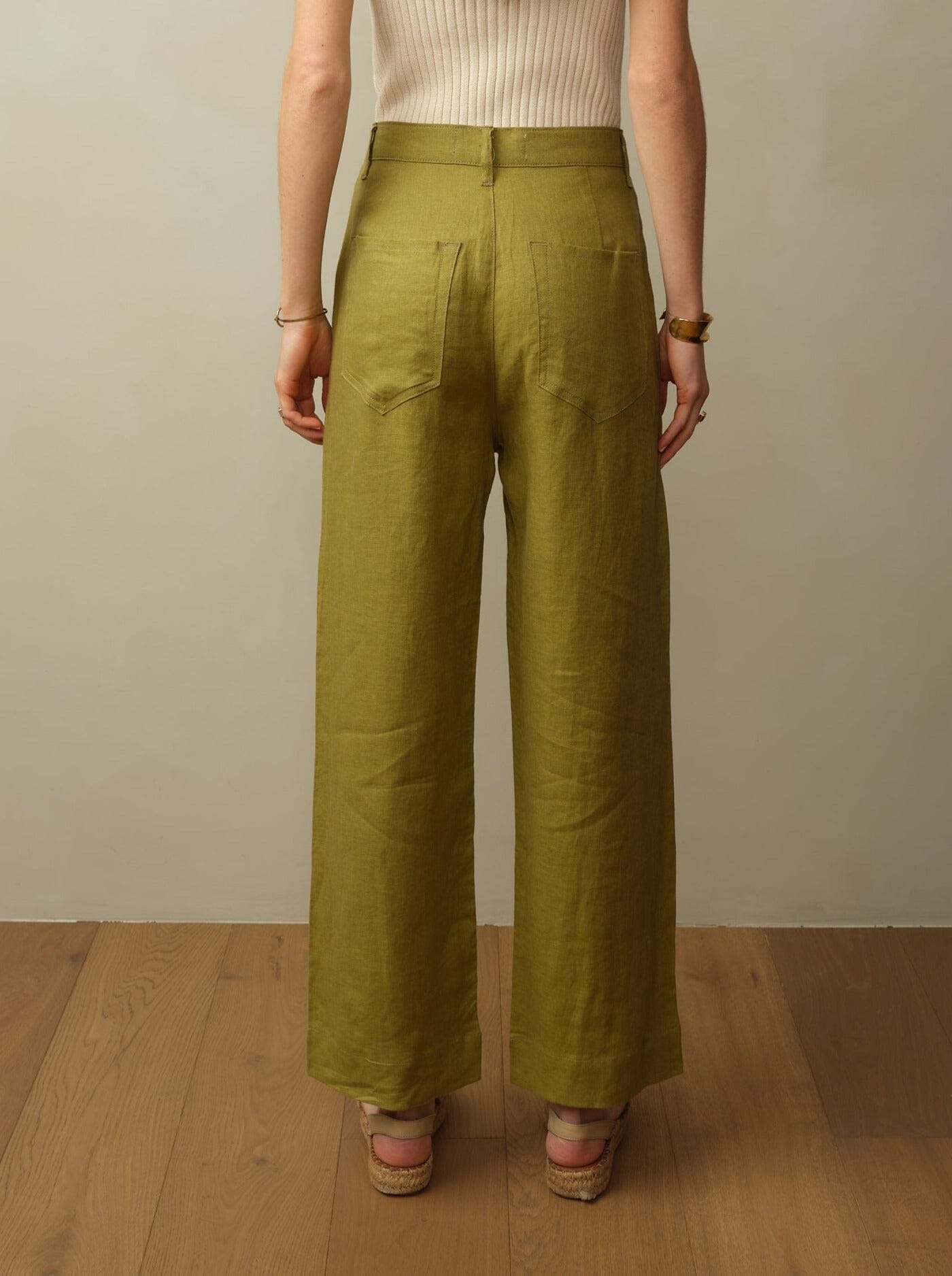Women's Mallorca Linen Culotte - Final Sale - Image 4