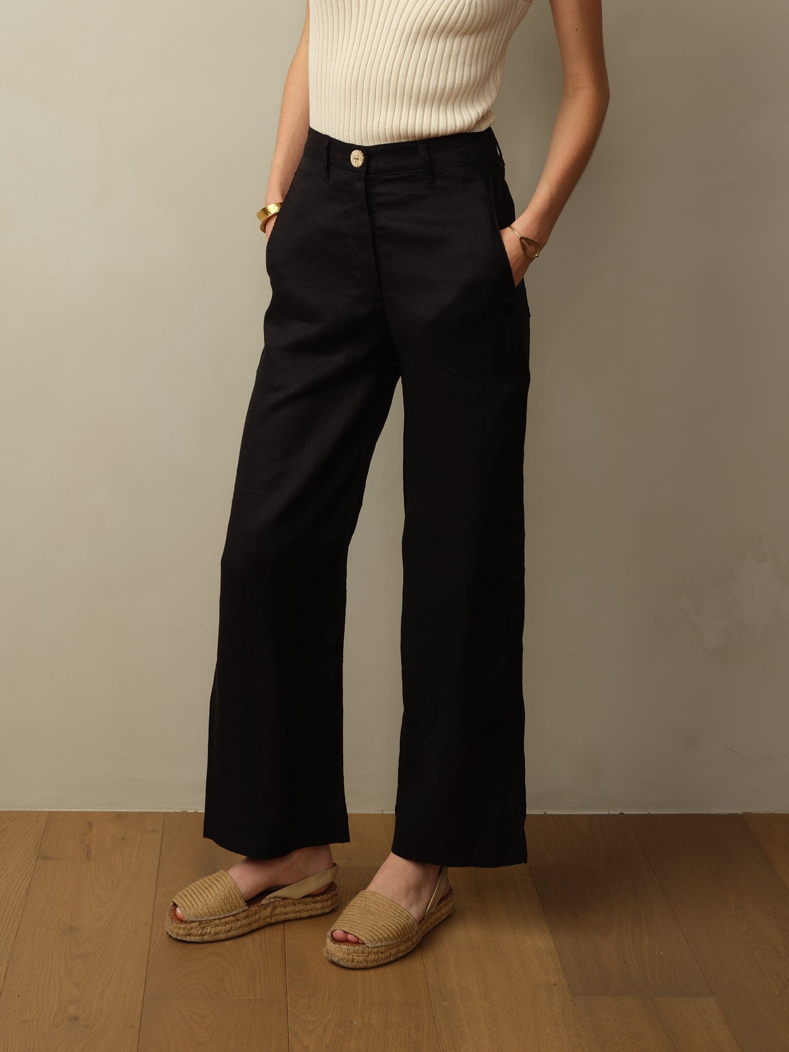 Women's Mallorca Linen Culotte - Final Sale - Image 11