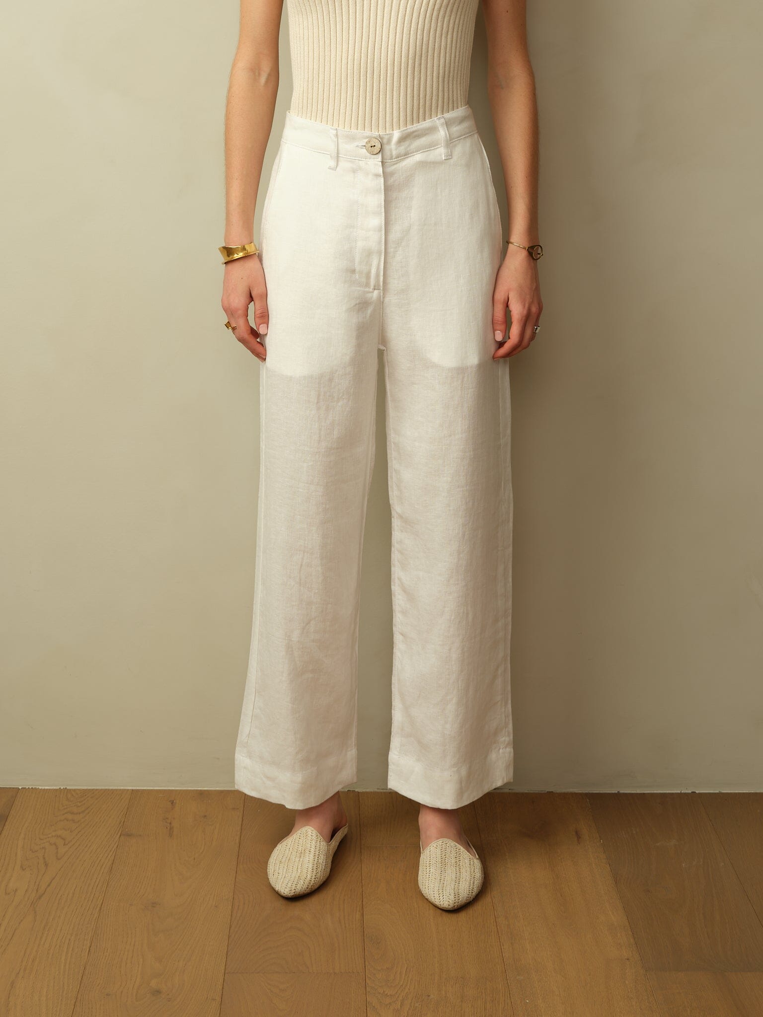 Women's Mallorca Linen Culotte - Final Sale - Image 6