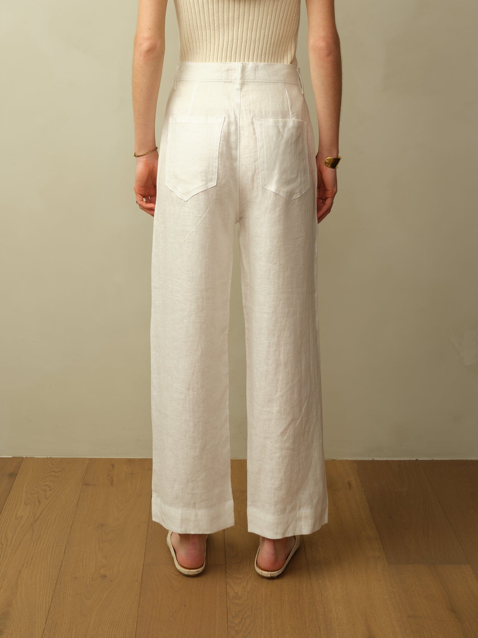Women's Mallorca Linen Culotte - Final Sale - Image 8