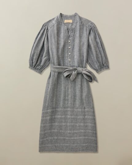 Women’s Marrakech Dress in Linen Jacquard