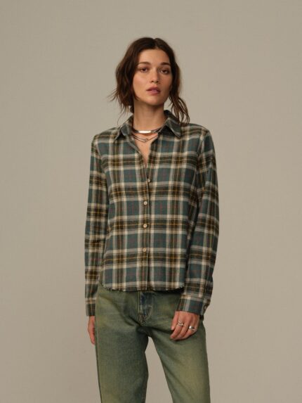 Women's Mila Japanese Cotton Flannel Shirt - Final Sale