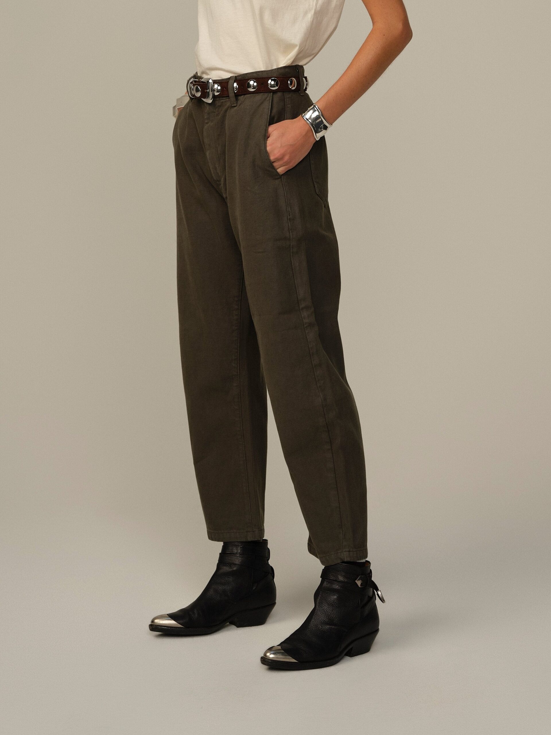 Women's Pilon Recycled Cotton Trouser - Image 7