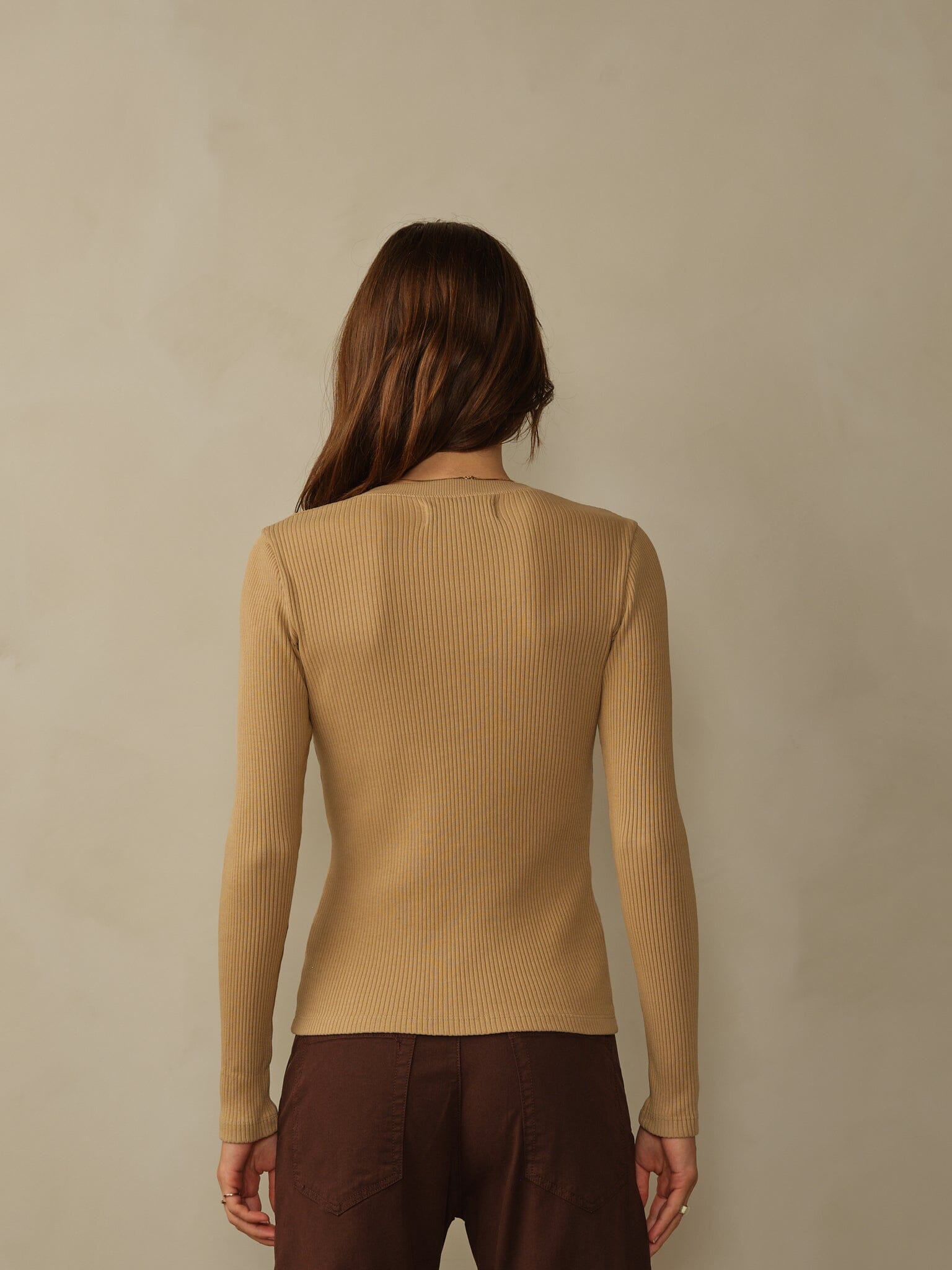 Women's Tasmen Ribbed Henley - Final Sale - Image 8