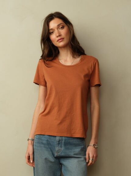 Women's Teresa Tee in Organic Cotton - Final Sale