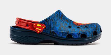 Superman Classic Clog Mens Sandals (Blue/Red)