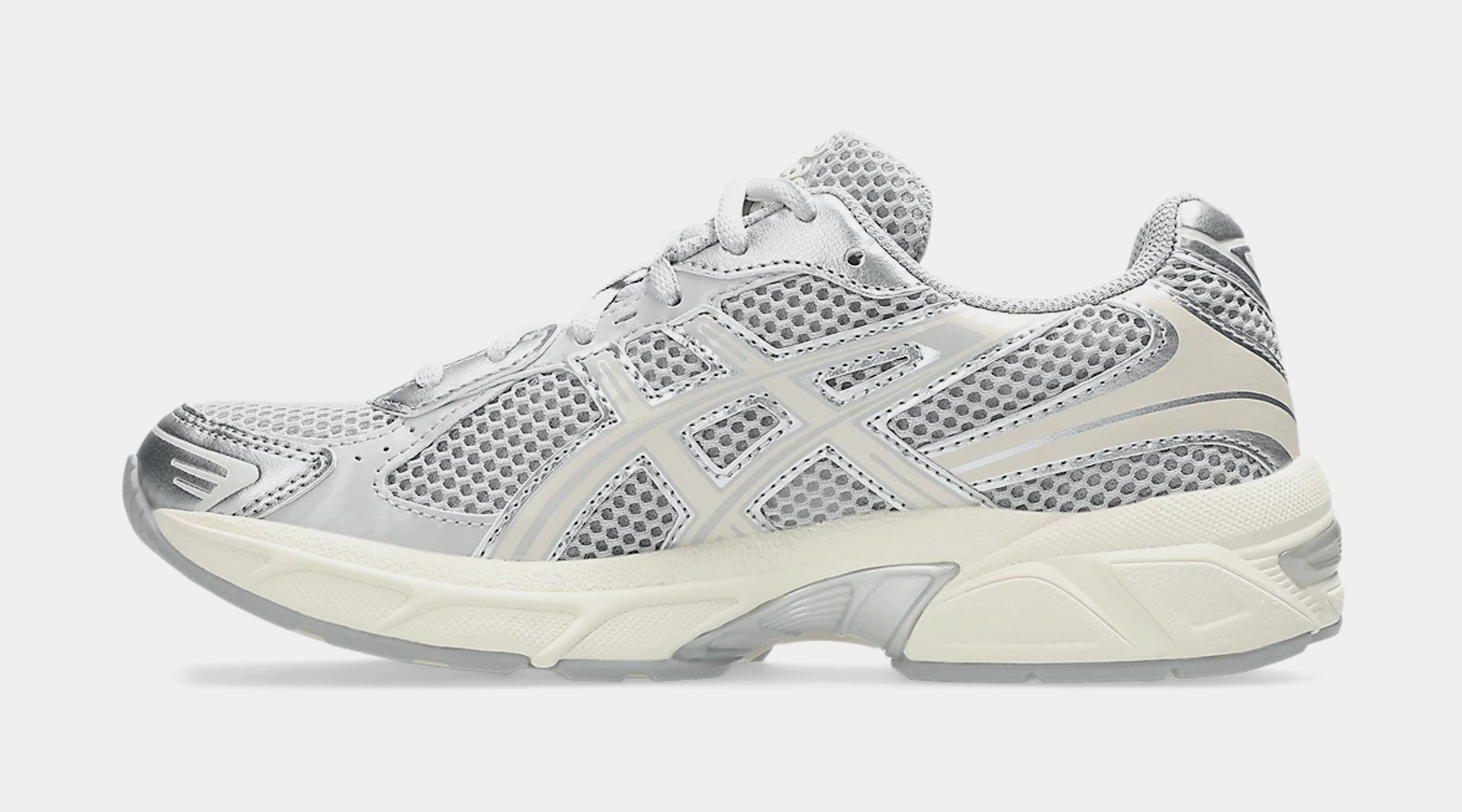 Gel 1130 Womens Running Shoes (Cloud Grey/Oatmeal) - Image 3