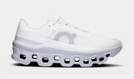 Cloudmonster Womens Running Shoes (White/Blue)