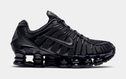 Shox TL Womens Running Shoes (Black/Black)