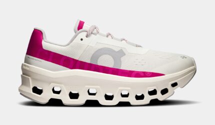 Cloudmonster Womens Running Shoes (Ivory/Grenadine)