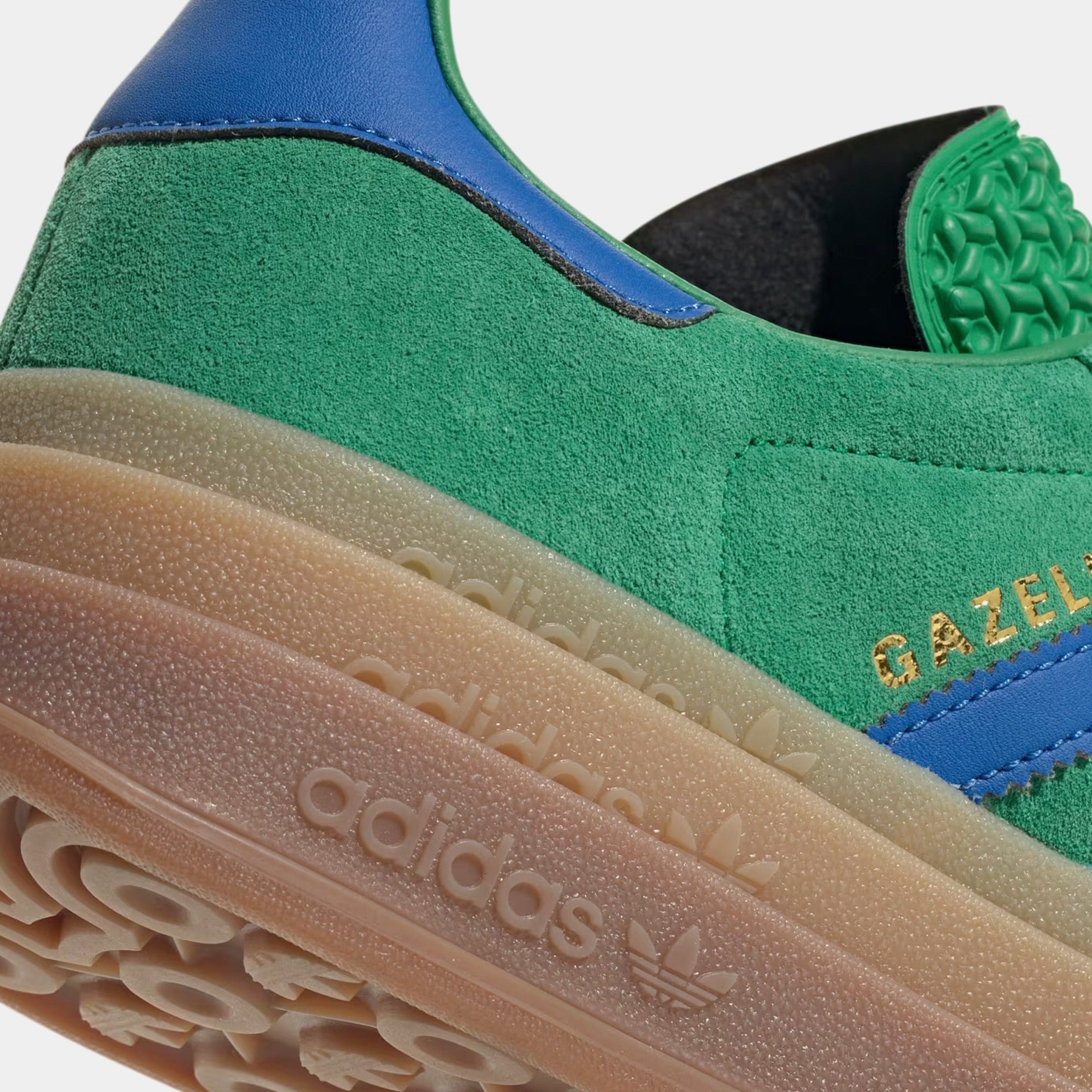 Gazelle Bold Womens Lifestyle Shoes (Green/Blue) Final Sale - Image 3