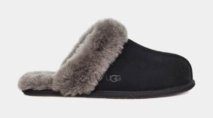 Scuffette II Slipper Womens Sandals (Black/Grey)