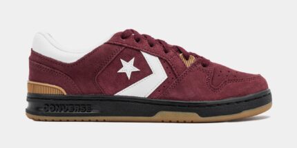 CL98 OX Suede Mens Lifestyle Shoes (Black/Deep Bordeaux/Gum)