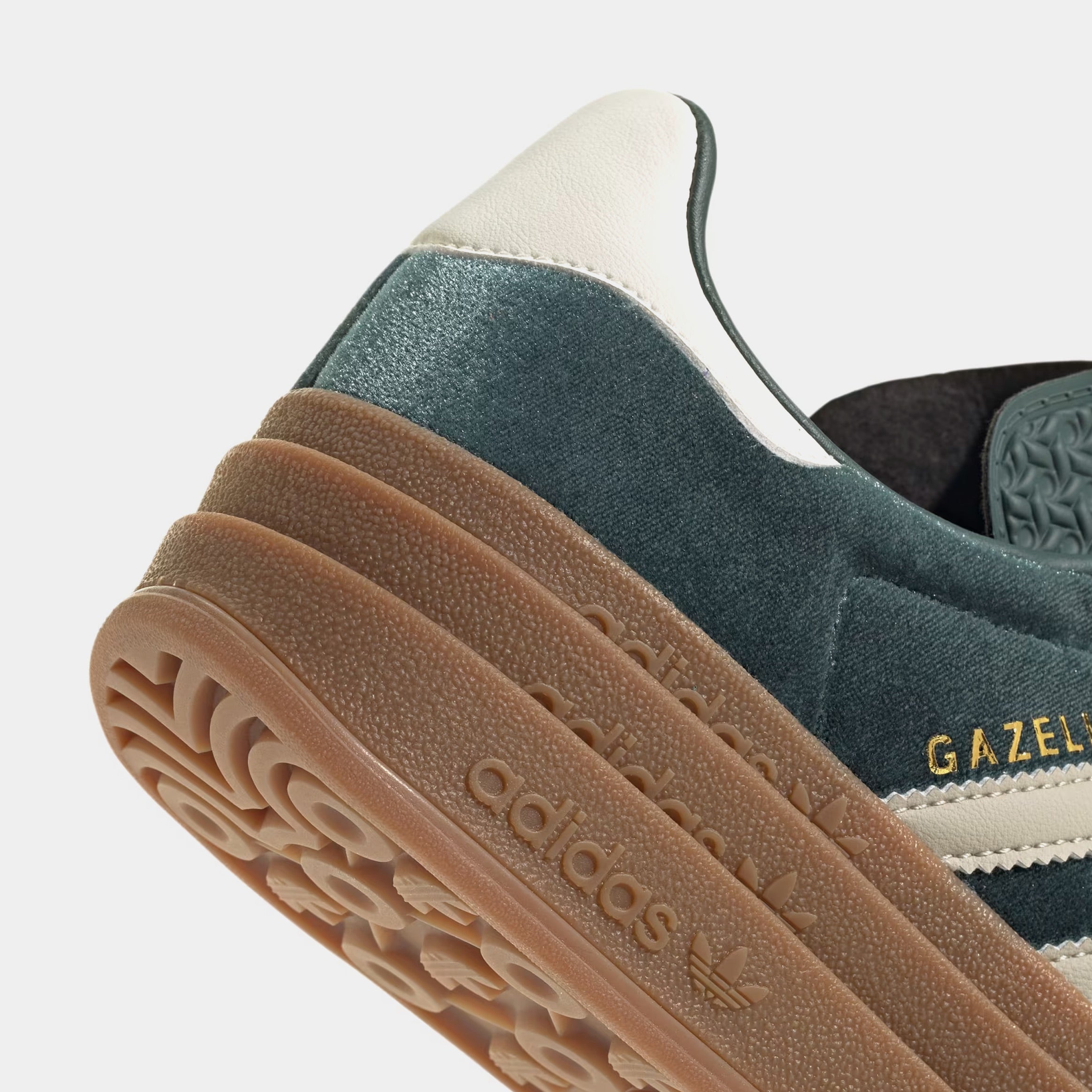 Gazelle Bold Womens Lifestyle Shoes (Mineral Green/Putty Grey) - Image 3