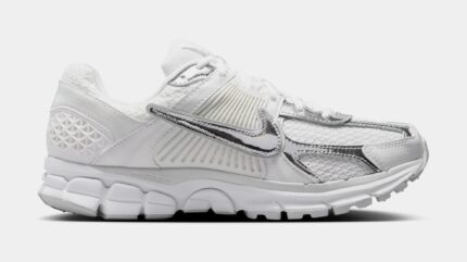 Zoom Vomero 5 Chrome Toe Womens Running Shoes (White/Metallic Silver/Summit White)