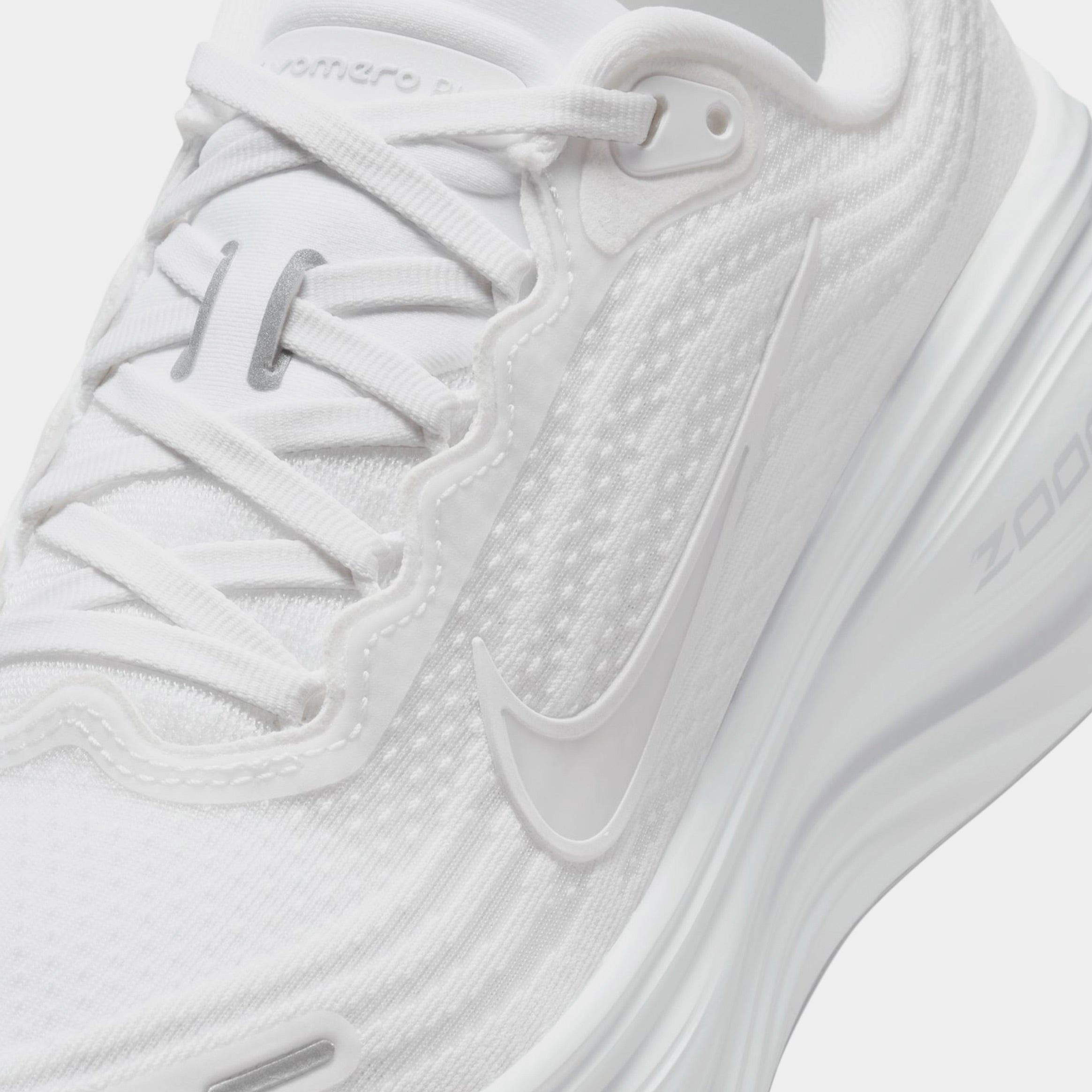 Vomero Plus Womens Running Shoes (White/Summit White/Photon Dust) - Image 5