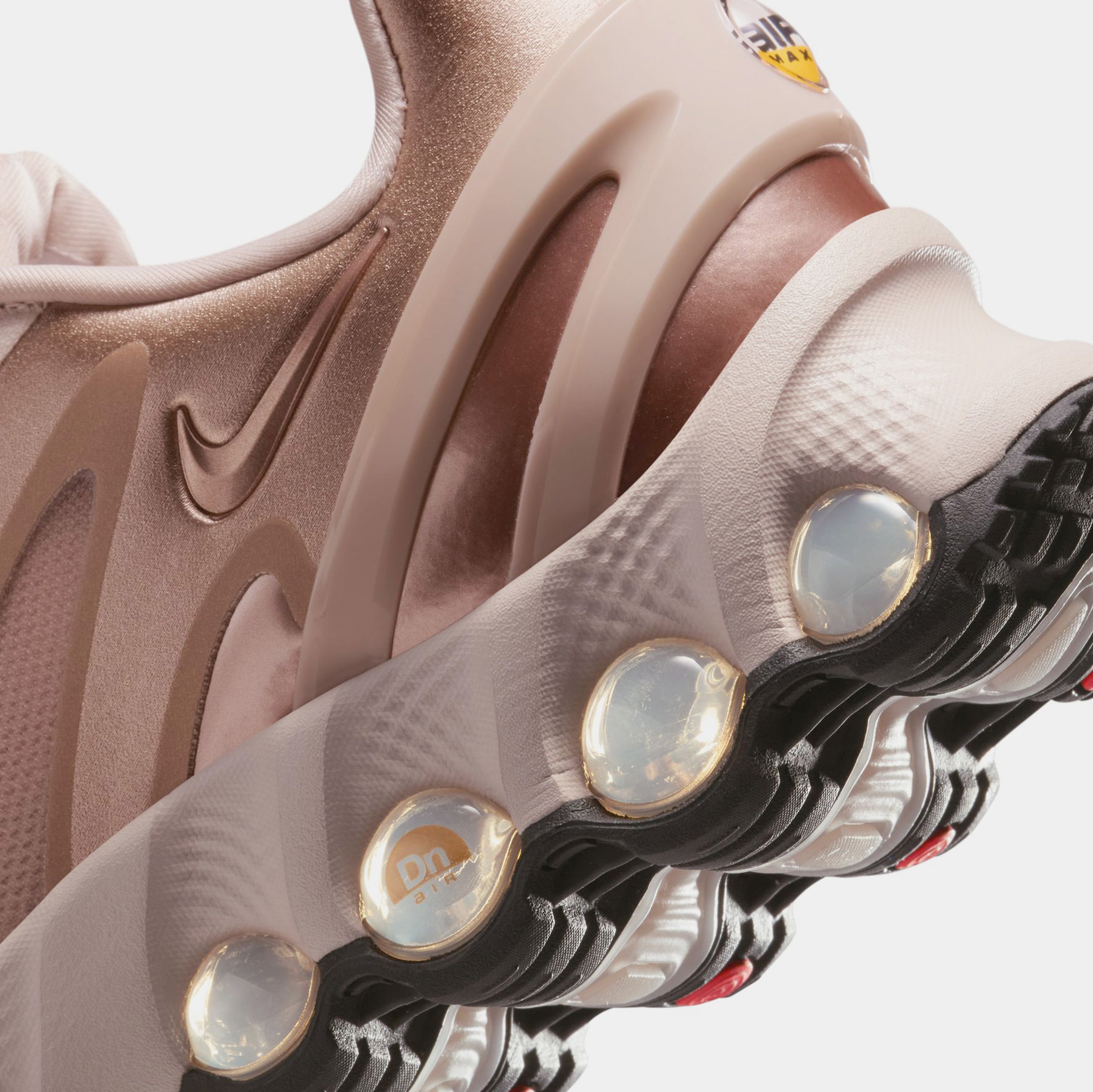 Air Max DN8 Womens Running Shoes (Metallic Red Bronze/Black/Particle Beige) - Image 6