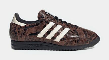 SL72 Faux Snakeskin Womens Lifestyle Shoes (Brown/Beige/Black)