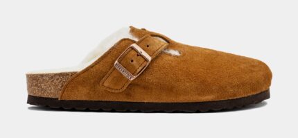 Boston Shearling Womens Sandals (Brown)