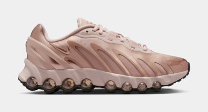 Air Max DN8 Womens Running Shoes (Metallic Red Bronze/Black/Particle Beige)