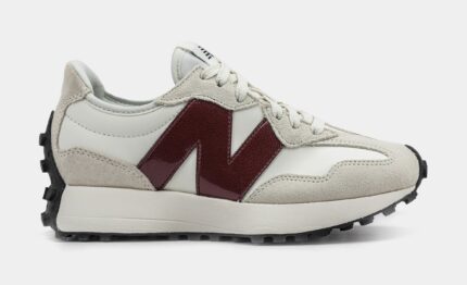 327 Womens Running Shoes (Sea Salt/Monarch Burgundy)