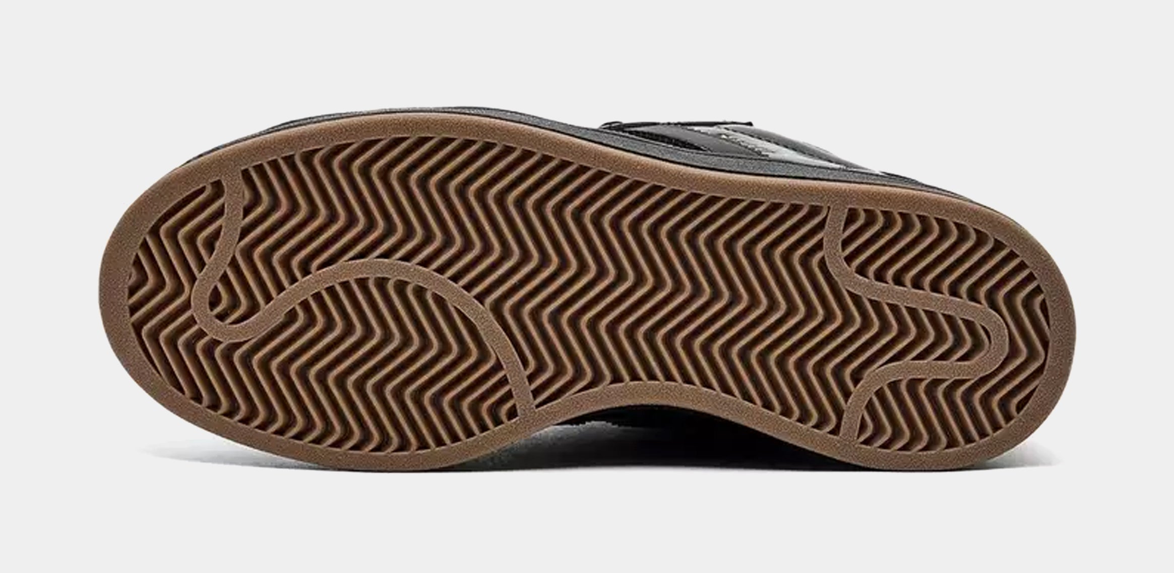 Campus 00s Patent Leather Womens Lifestyle Shoes (Core Black/Core Black/Gold Metallic) - Image 3