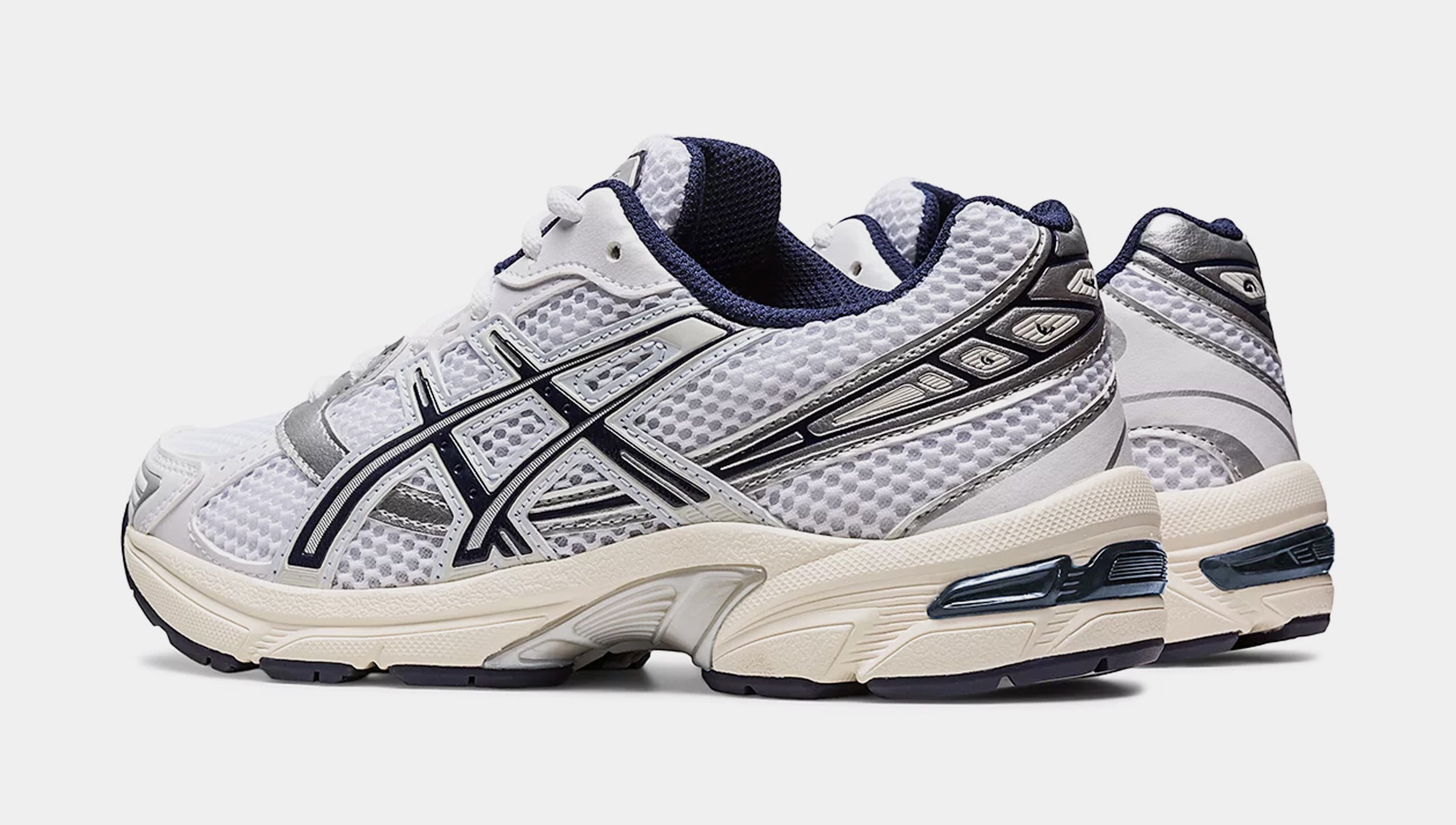 Gel 1130 Womens Running Shoes (White/Midnight) - Image 5