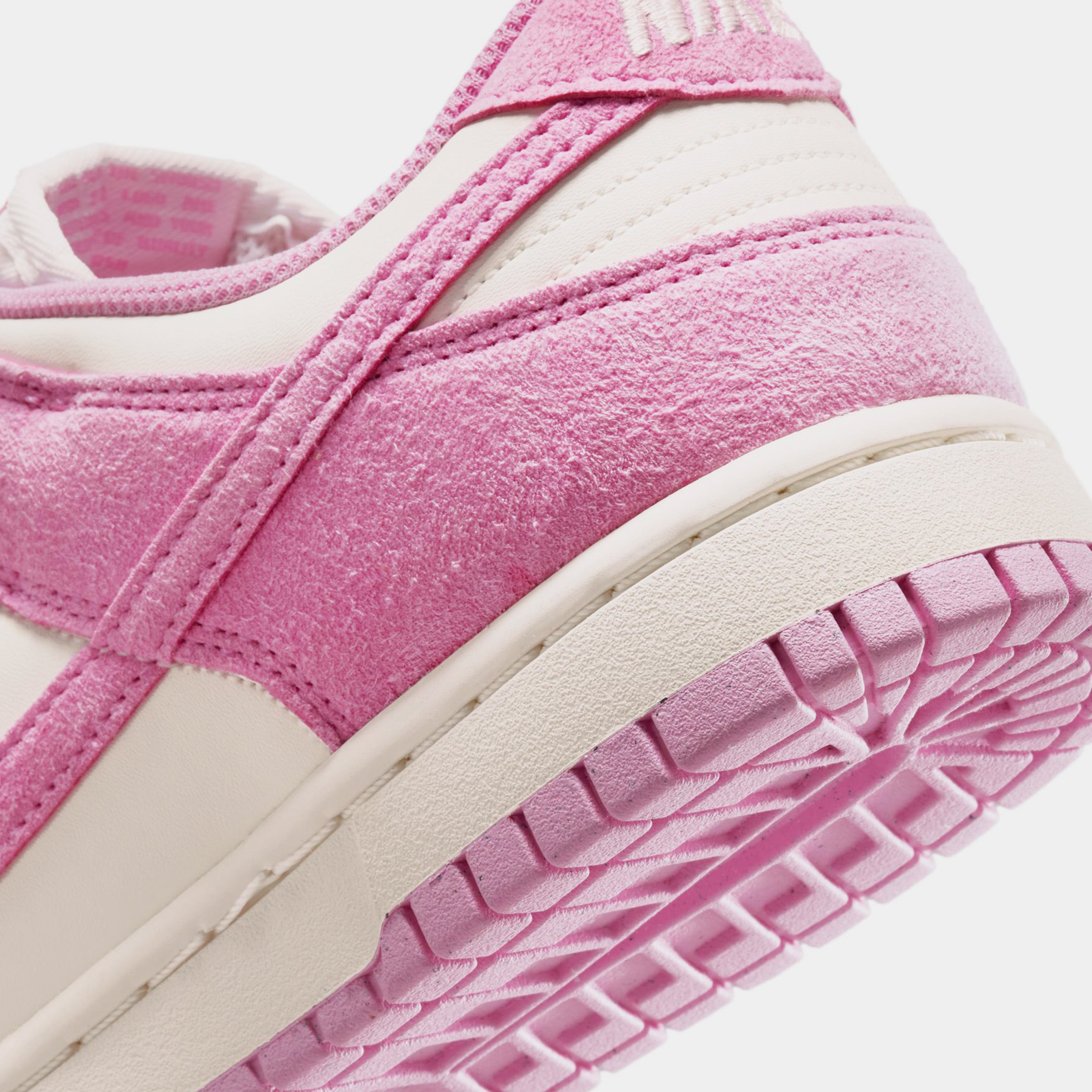 Dunk Low Next Nature Womens Lifestyle Shoes (Sail/Pink Rise/Sail) - Image 4