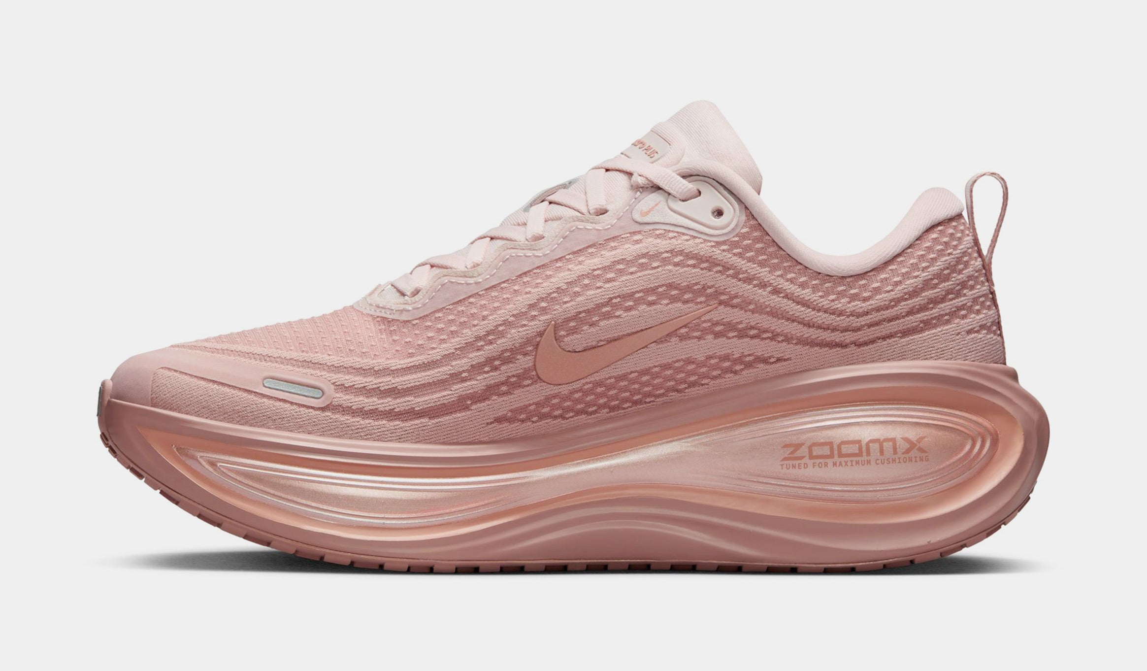 Vomero Plus Womens Running Shoes (Dusted Clay/Pink) - Image 3