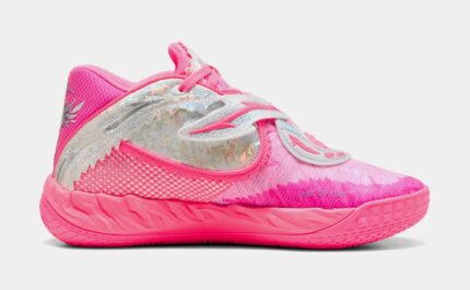 MB.05 Mens Basketball Shoes (Sun Struck/Pure Magenta)