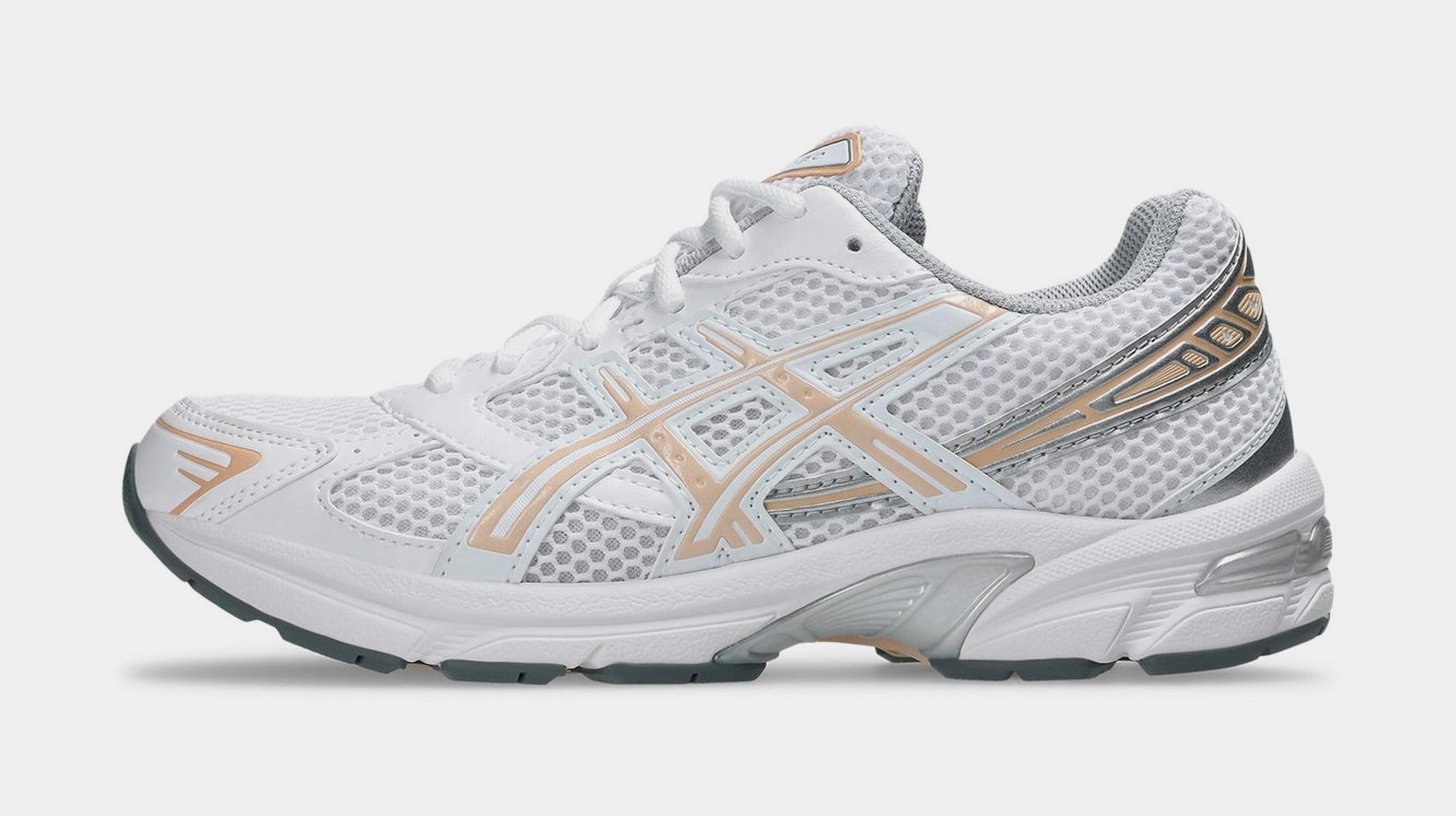 Gel 1130 Womens Running Shoes (White/Bisque) - Image 3