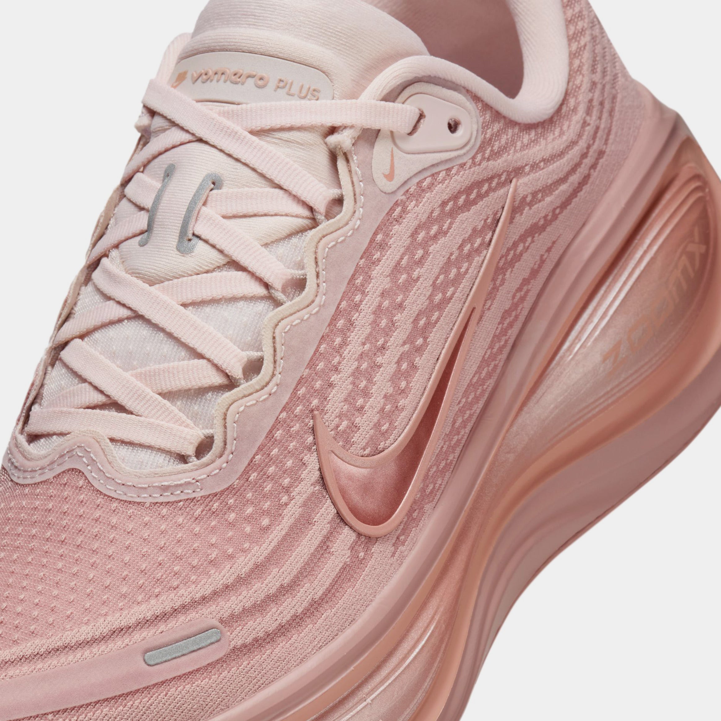 Vomero Plus Womens Running Shoes (Dusted Clay/Pink) - Image 5