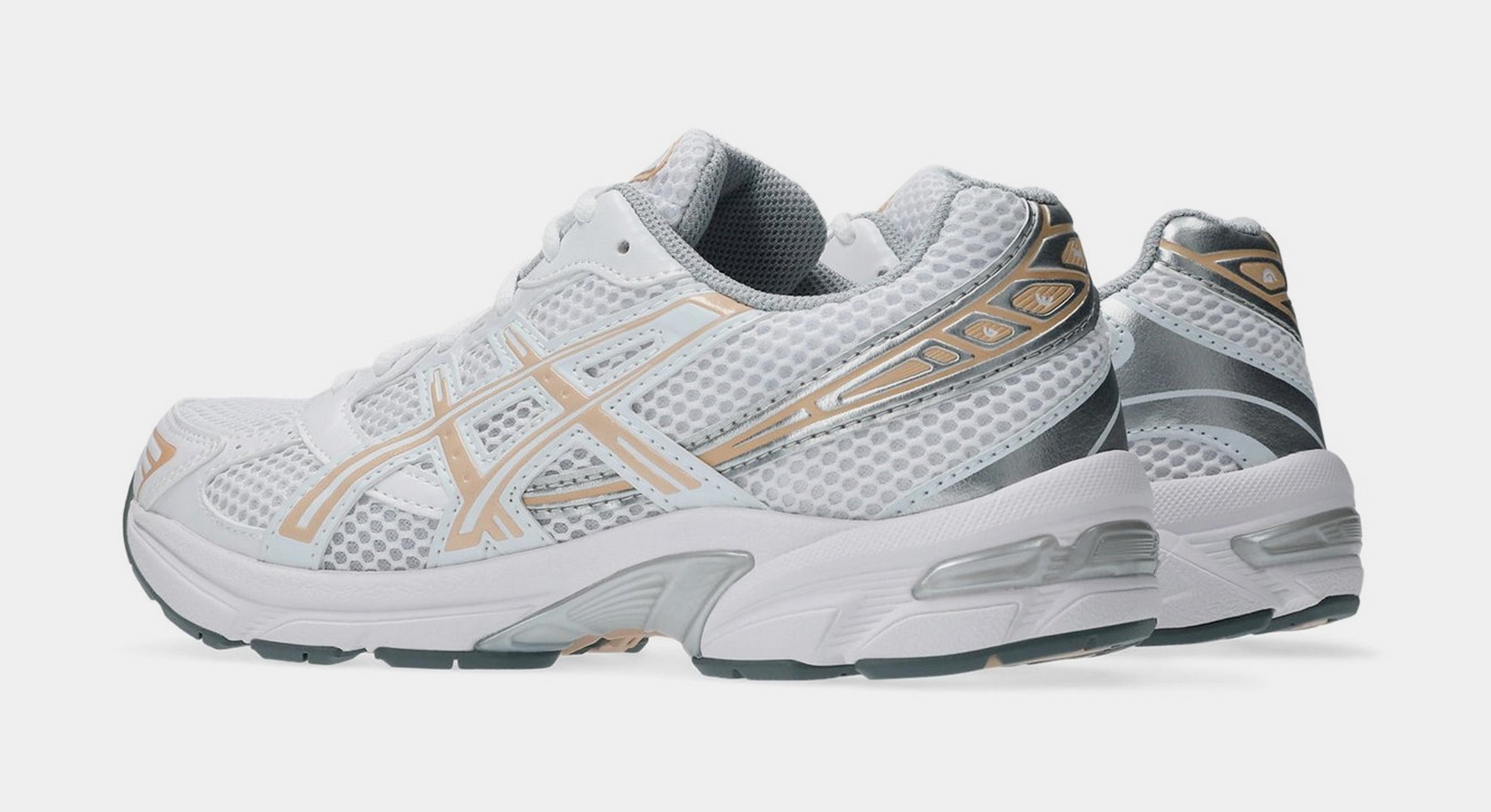 Gel 1130 Womens Running Shoes (White/Bisque) - Image 5